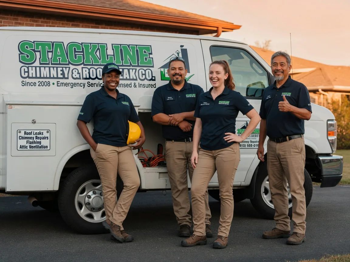 Chimney flashing repair company in Pullman, MI